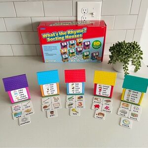Complete Lakeshore What’s the Rhyme Sorting Houses